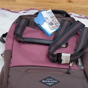 Sherpani Camden, Convertible Backpack Tote, Travel Backpack Purse, Laptop Backpa